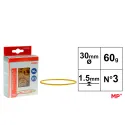 Gomas elásticas 60g 30x1.5mm N3 - MP
