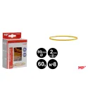 Gomas elásticas 60g 80x2mm N8 - MP