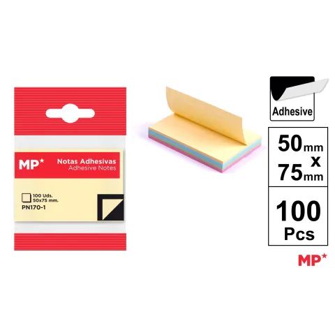 Notas Adhesivas de Color 100 hojas - MP