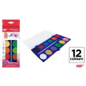 Pintura acuarela de 12 colores - MP