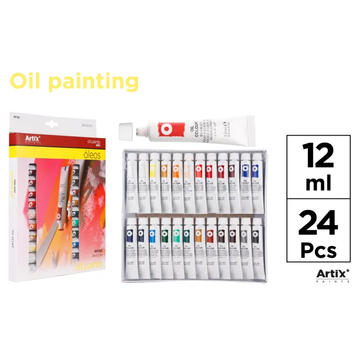 PINTURA OLEO 24TUBOS X 12ML - MP