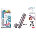 Témpera Sólida Metalizada 12 uds - MP