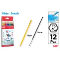 Lápices de Colores Acuarelables 12 Unidades - MP