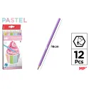 Lápices de Colores Pastel 12U - MP