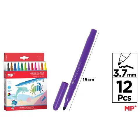 Rotuladores Jumbo 12u MP