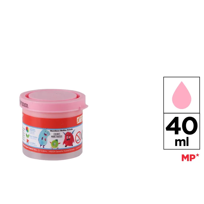 Témpera, 40 ml, Rosa