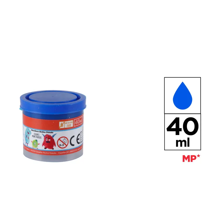 Témpera, 40 ml, Azul oscuro
