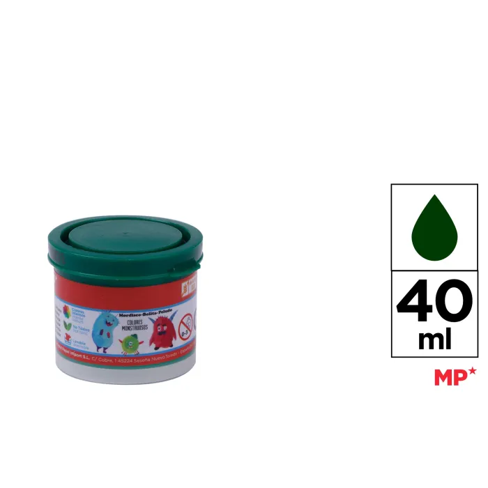 Témpera, 40 ml, Verde