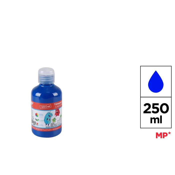 Témpera, 250 ml, Azul oscuro