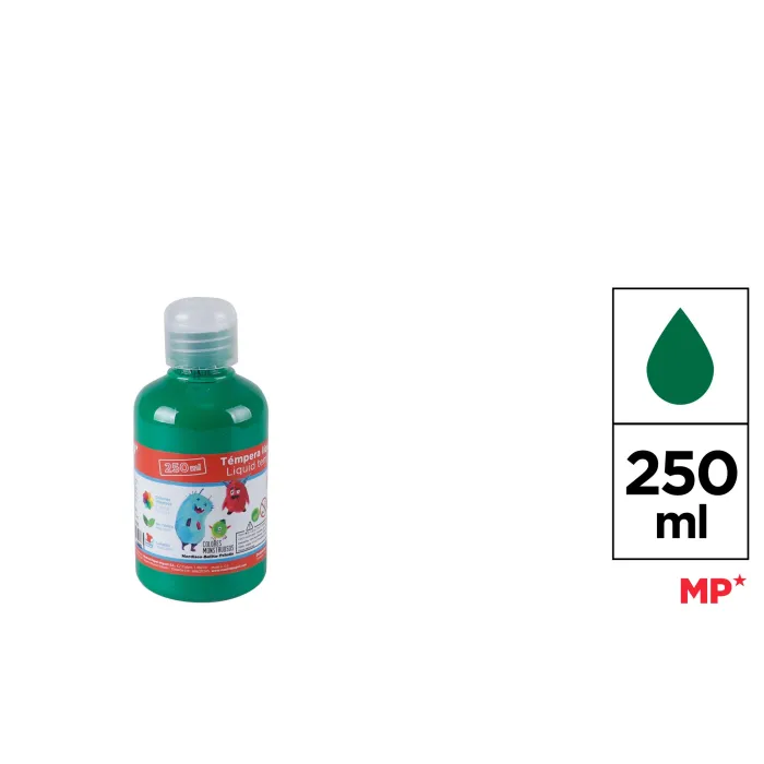 Témpera, 250 ml, Verde