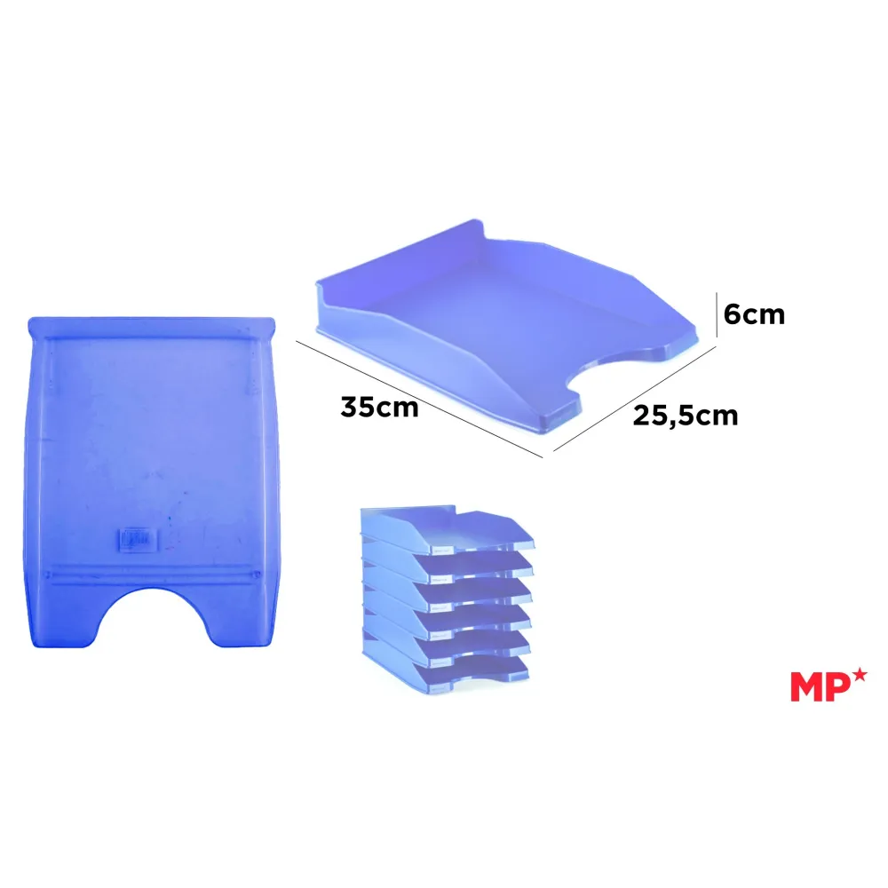 Bandeja de Oficina 35x25.5x6cm - MP