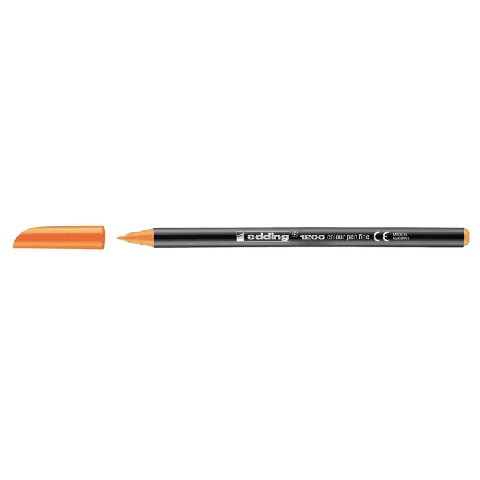Rotulador 1200 - Edding, 66 naranja neón