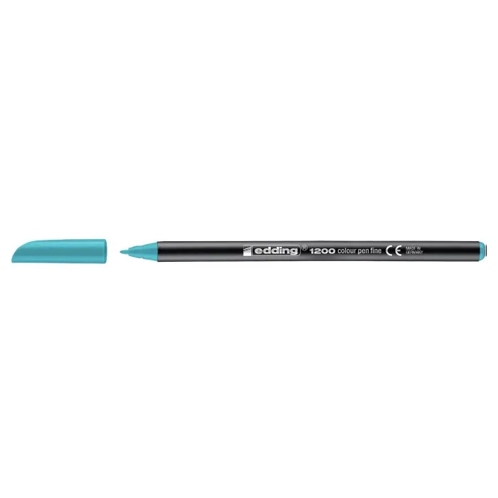 Rotulador 1200 - Edding, 14 azul turquesa