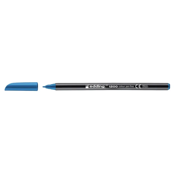 Rotulador 1200 - Edding, 10 azul claro