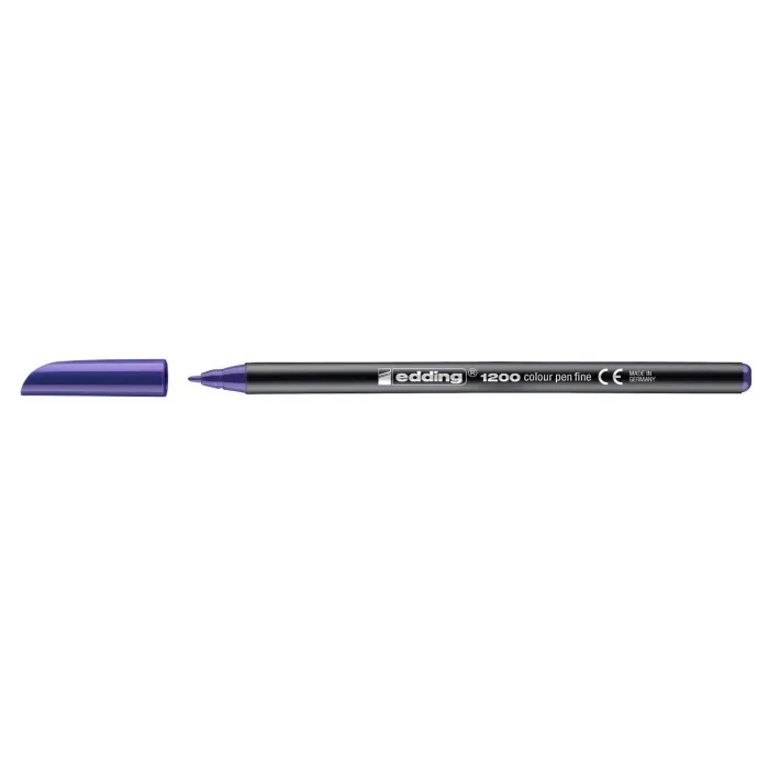 Rotulador 1200 - Edding, 8 violeta