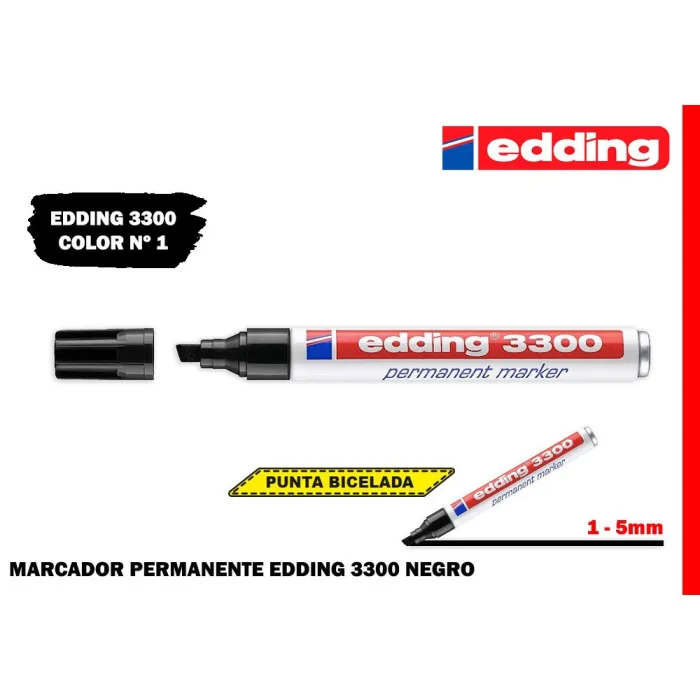 Marcador Permanente 3300 Edding