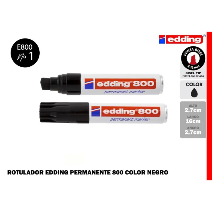 Marcador Permanente 800 Edding