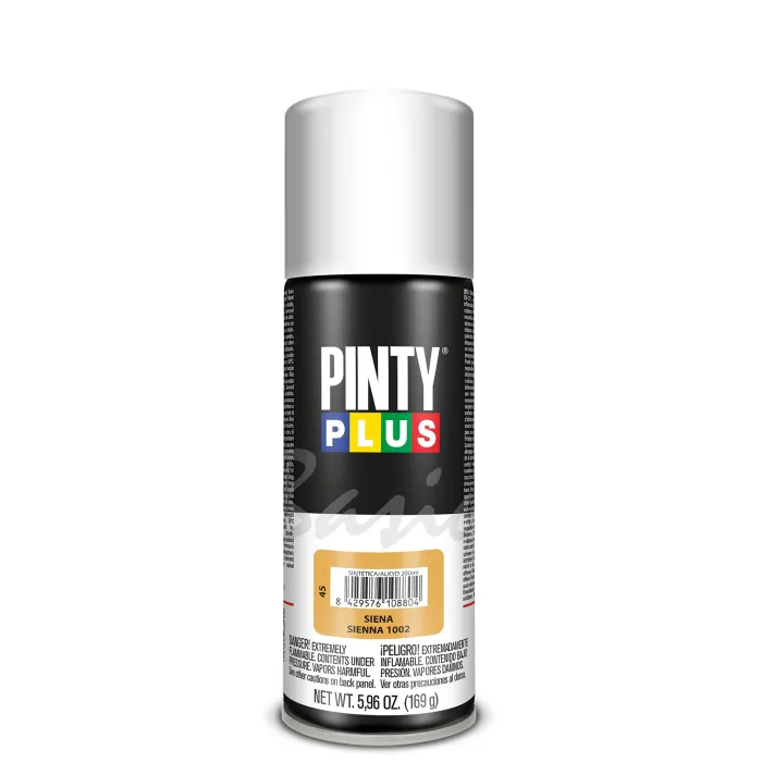 Spray Pintyplus Basic brillante y satinado, 200 ml, Siena 1002
