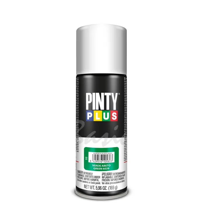 Spray Pintyplus Basic brillante y satinado, 200 ml, Verde abeto 6029