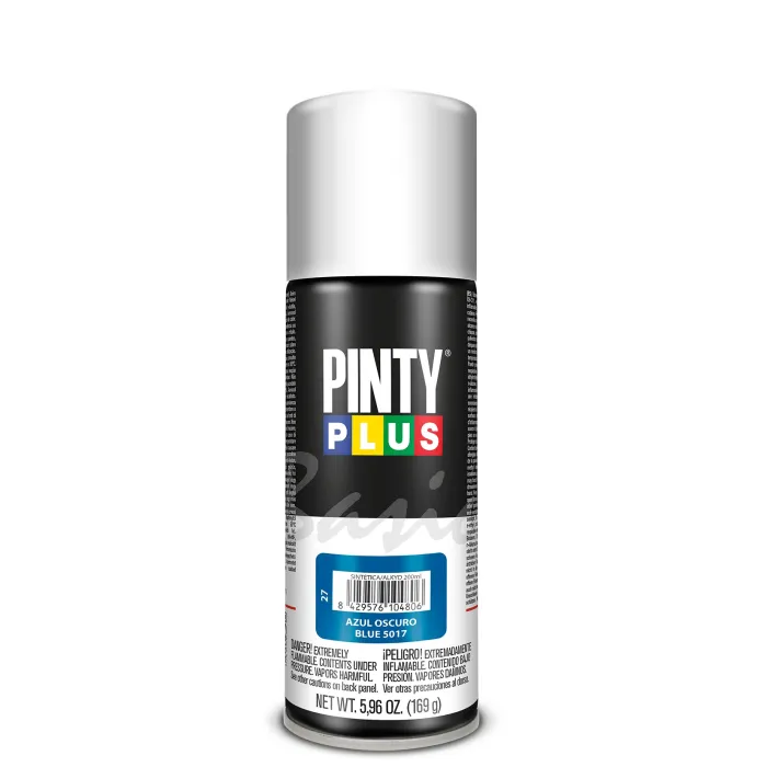 Spray Pintyplus Basic brillante y satinado, 200 ml, Azul oscuro 5017