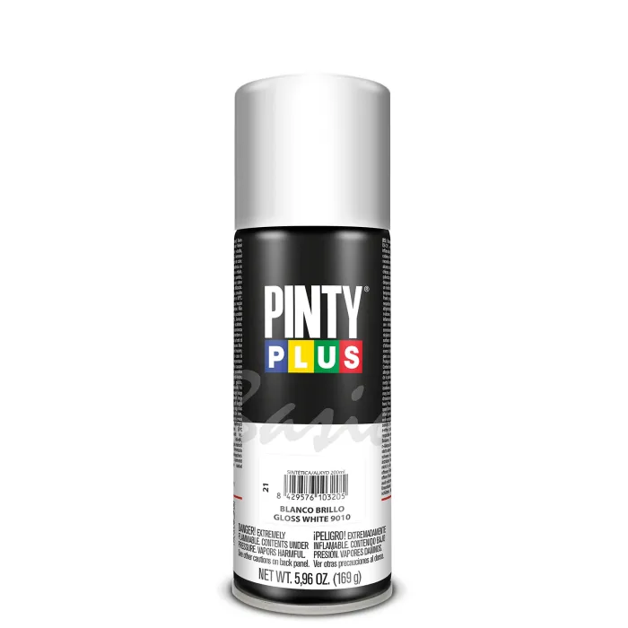 Pintura pintyplus en spray Basic Sintética Brillantes y Satinados 200ML