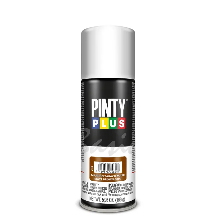 Spray Pintyplus Basic mate, 200 ml, Marrón tabaco mate 8007