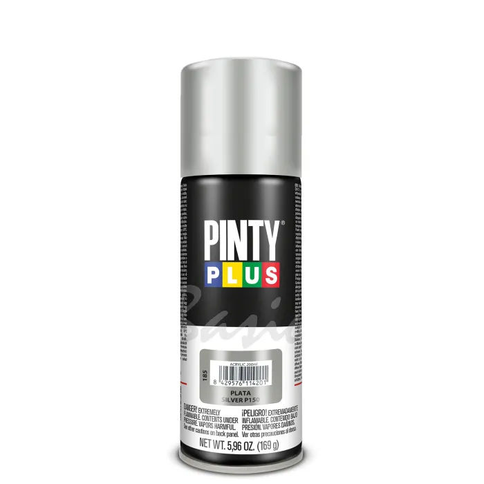 Pintura en spray Basic Efecto Metal 200ML Pintyplus