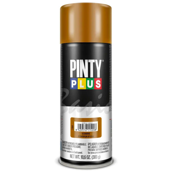 Spray Pintyplus Basic efecto metal, 400 ml, Cobre P152