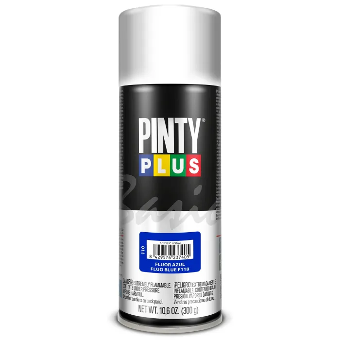 Spray Pintyplus Basic fluorescente, 400 ml, Azul F118