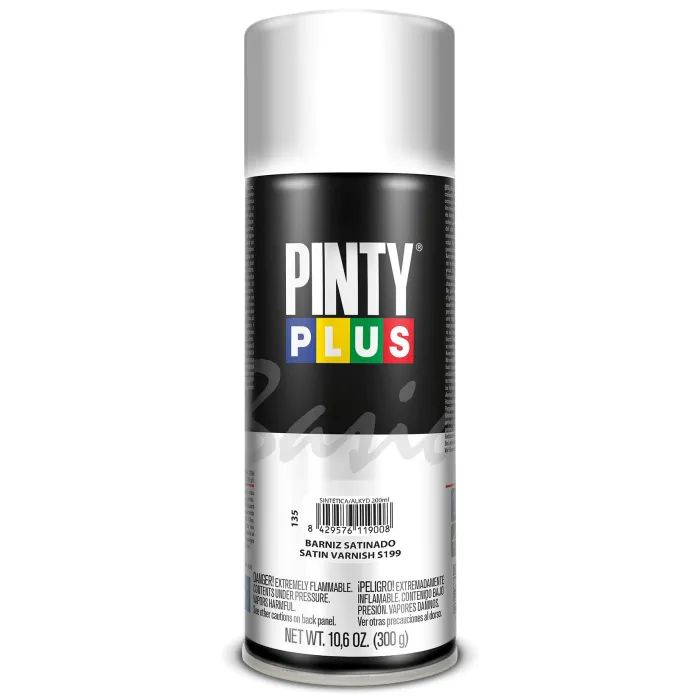 Spray Pintyplus Basic fluorescente, 400 ml, Barniz brillo B199