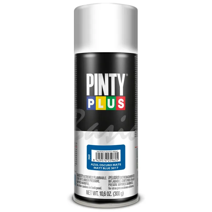 Spray Pintyplus Basic mate, 400 ml, Azul oscuro mate 5017