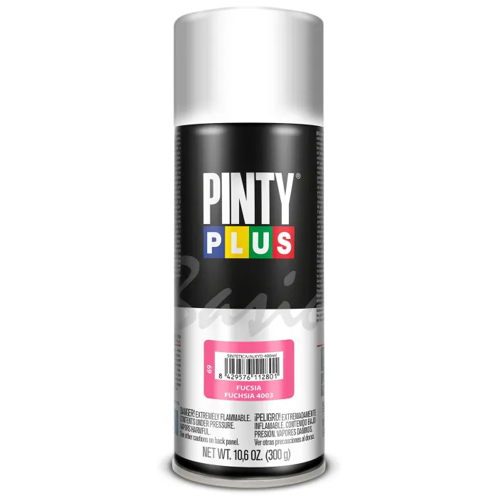 Spray Pintyplus Basic brillante y satinado, 400 ml, Fucsia 4003