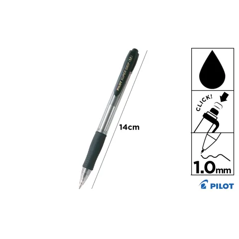 Bolígrafo Super Grip 1mm - Pilot