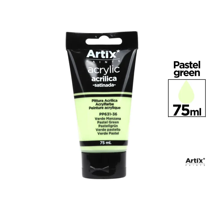 Pintura acrílica, 75 ml, Verde pastel