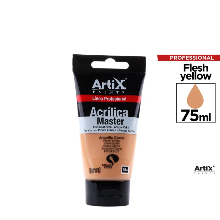 Pintura acrílica Expert, 75 ml, Amarillo carne