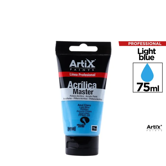 Pintura acrílica Expert, 75 ml, Azul claro