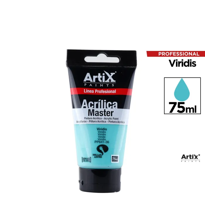 Pintura acrílica Expert, 75 ml, Viridiana