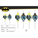 Set de 4 Pajitas de Papel Batman Rogue Rage