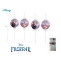 Set de 4 Pajitas de Papel Frozen II