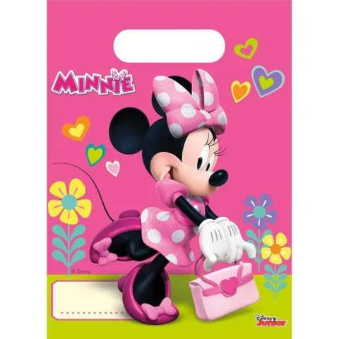 Bolsa de Regalo Minnie Happy Helpers - Paquete de 6 Unidades