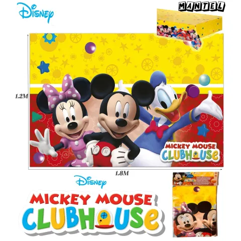 Mantel de Plástico Playful Mickey - 120x180cm