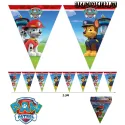 Banderín de Plástico Paw Patrol Let's Roll 2.3m