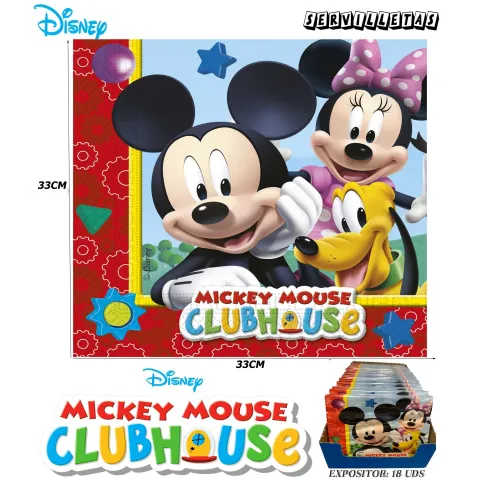 Servilletas de Papel Mickey Playful - Paquete de 20