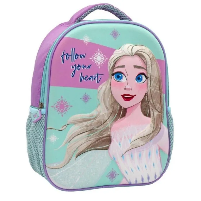 Mochila 3D Frozen - 26 x 10 x 32cm