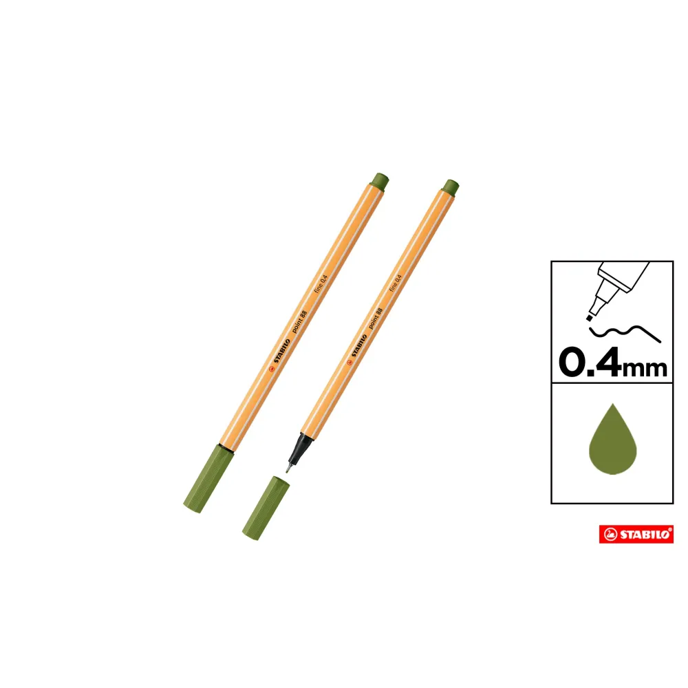 Rotulador Punta Fina Point 88 Stabilo