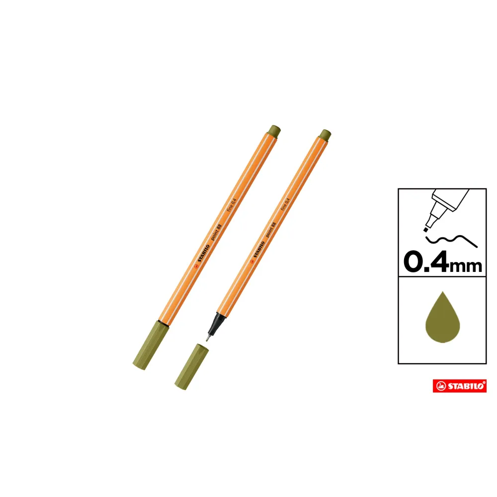 Rotulador Punta Fina Point 88 Stabilo