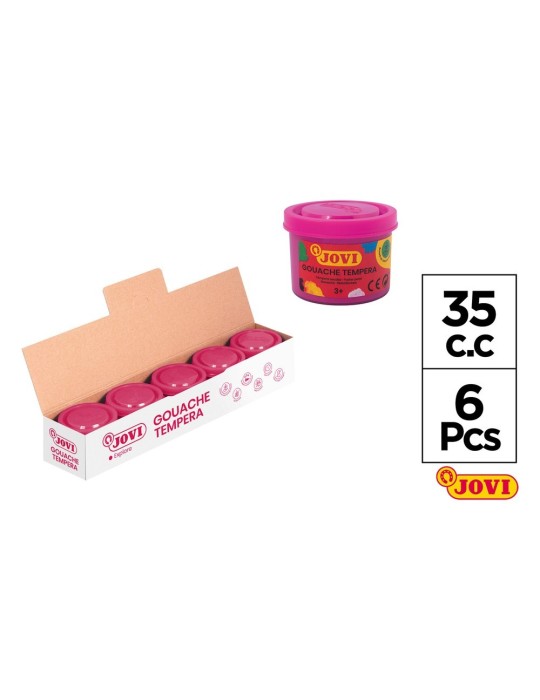 Témpera gouache en bote de 35 ml - JOVI, Magenta