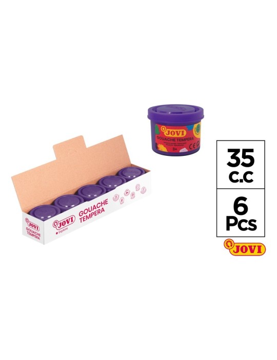 Témpera gouache en bote de 35 ml - JOVI, Violeta