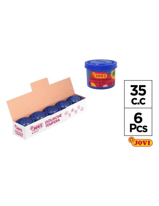 Témpera gouache en bote de 35 ml - JOVI, Azul ultramar