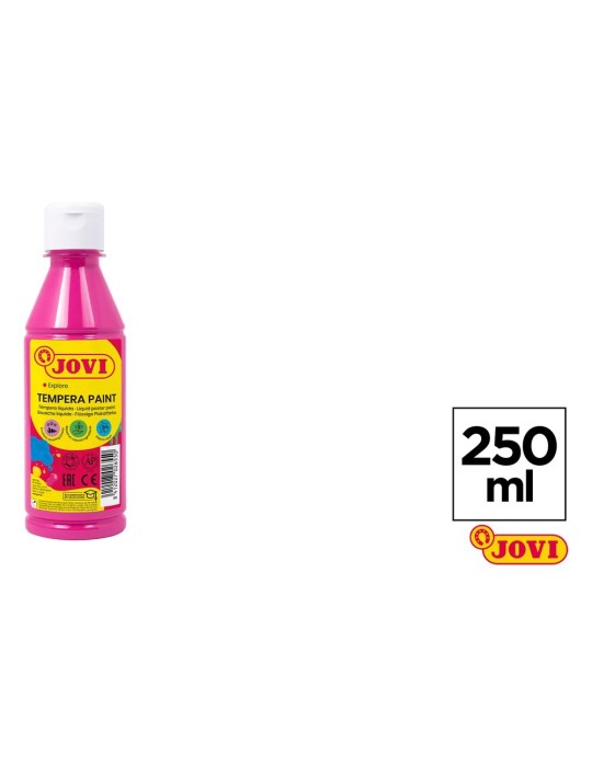 Témpera líquida en bote de 250 ml - JOVI, Magenta